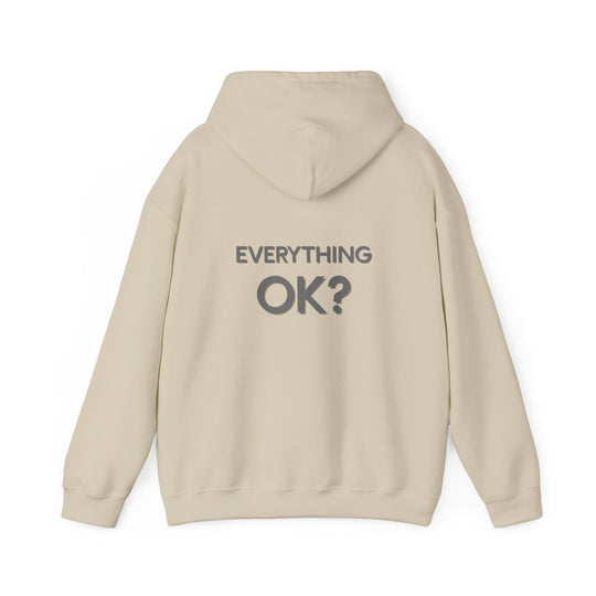 Everything Ok Hoodie, Simple Positive Statement Jacket