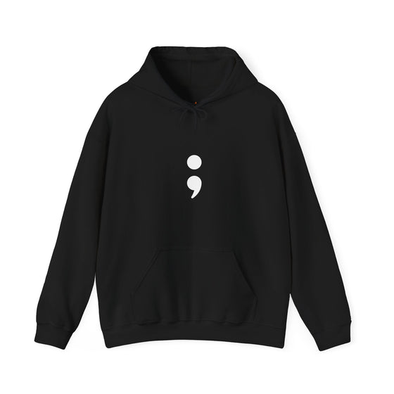 ";"  Stay - My Story Isn't Over  - Ava's Special Edition - Unisex Heavy Blend Hoodie - Cozy Supportive Sweatshirt for Mental Health Awareness