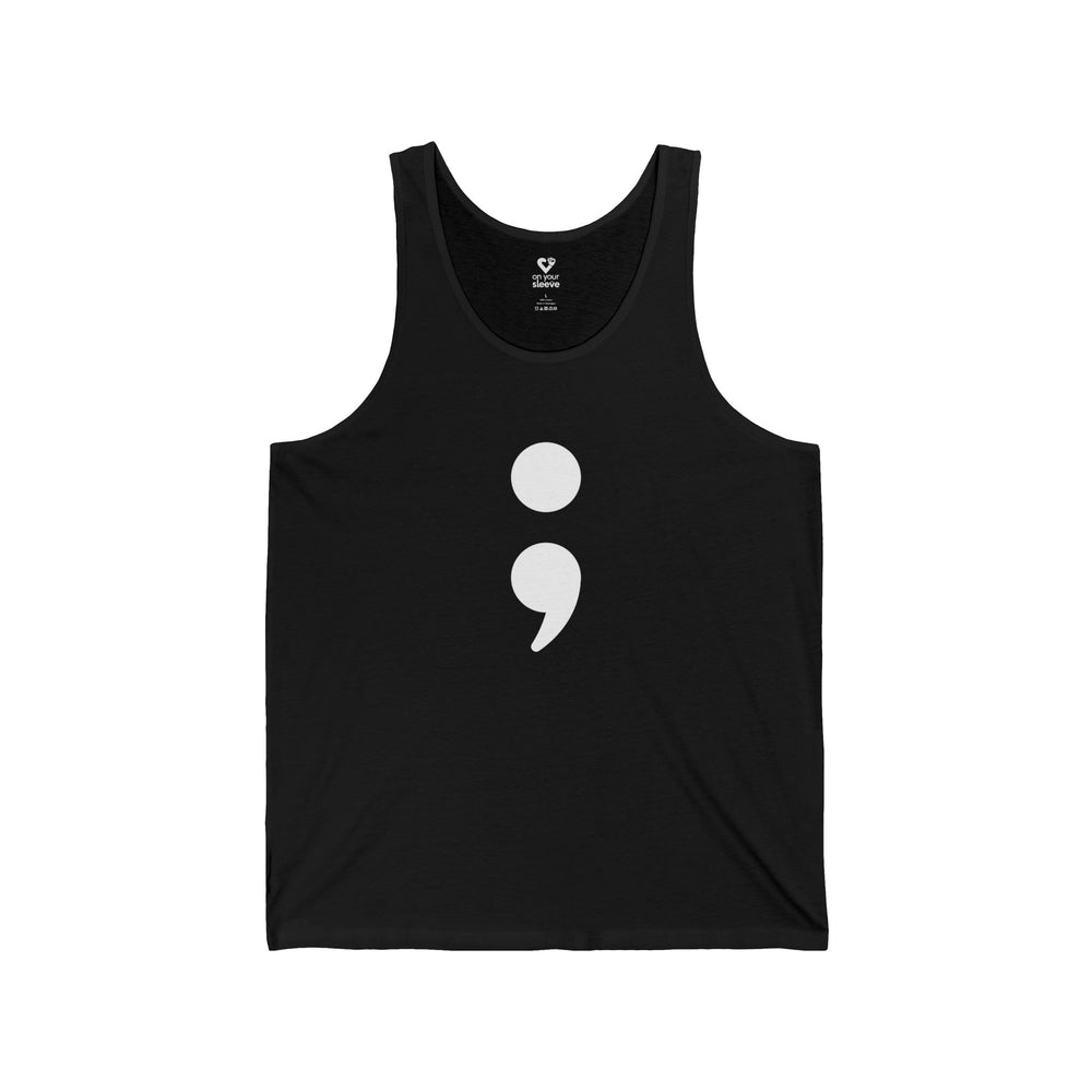 Semicolon - Mental Health Awareness Unisex Tank Top