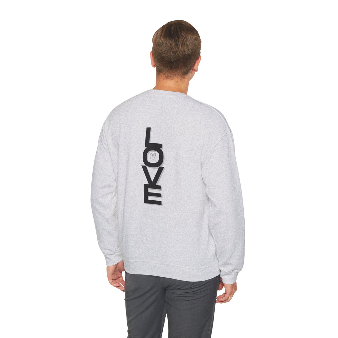 LOVE Crew Neck, Heartfelt Mental Health Awareness Sweatshirt