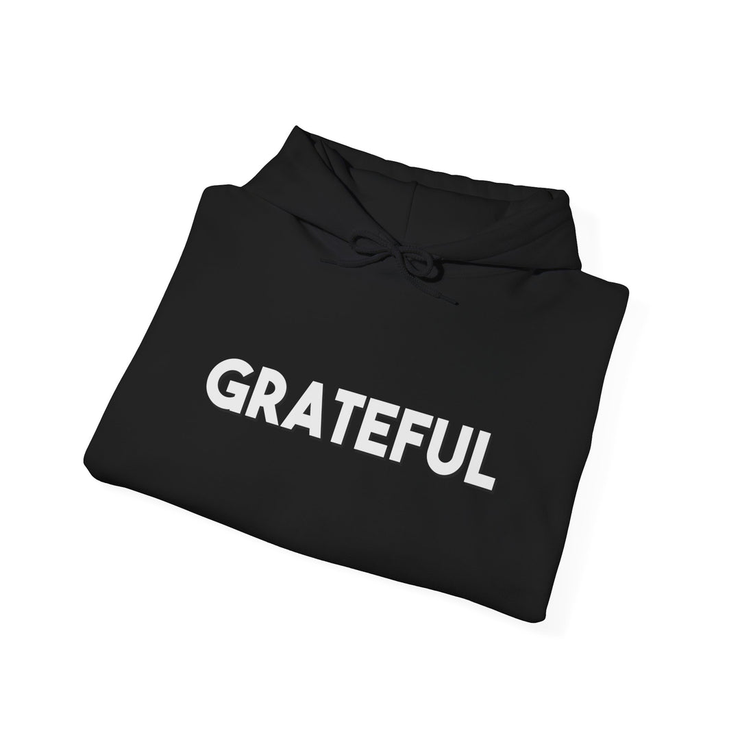 Grateful Hoodie, Gratitude and Grounded Mental Health Apparel