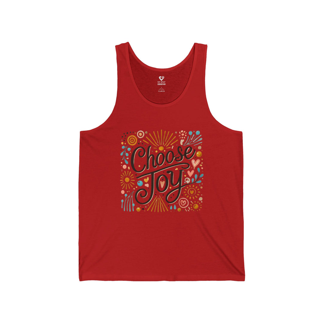 Choose Joy - Mental Health Awareness Unisex Tank Top