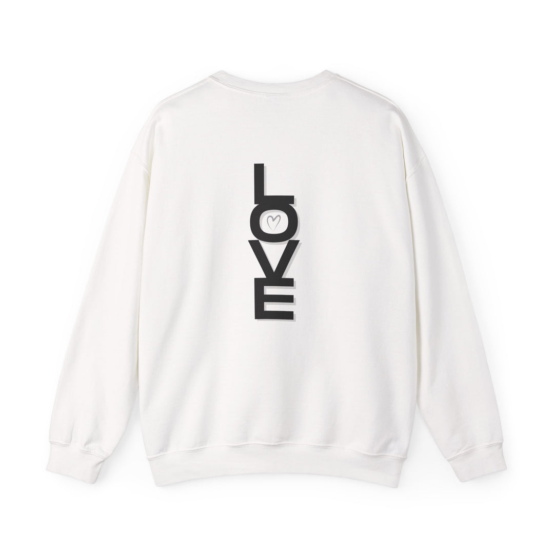 LOVE Crew Neck, Heartfelt Mental Health Awareness Sweatshirt
