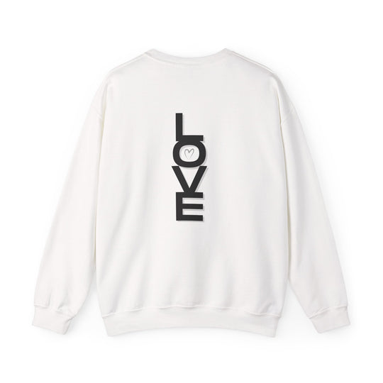 LOVE Crew Neck, Heartfelt Mental Health Awareness Sweatshirt