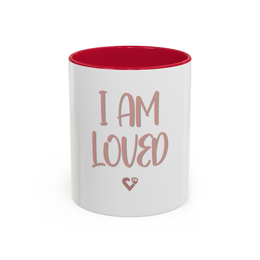 I AM LOVED – ORCA Coatings Ceramic Mug