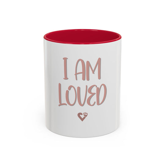 I AM LOVED – ORCA Coatings Ceramic Mug