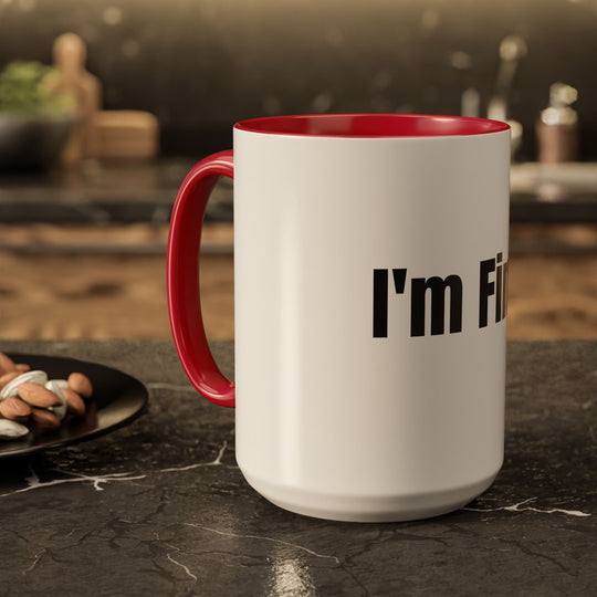 I’m Fine, ORCA Coatings Ceramic Mug