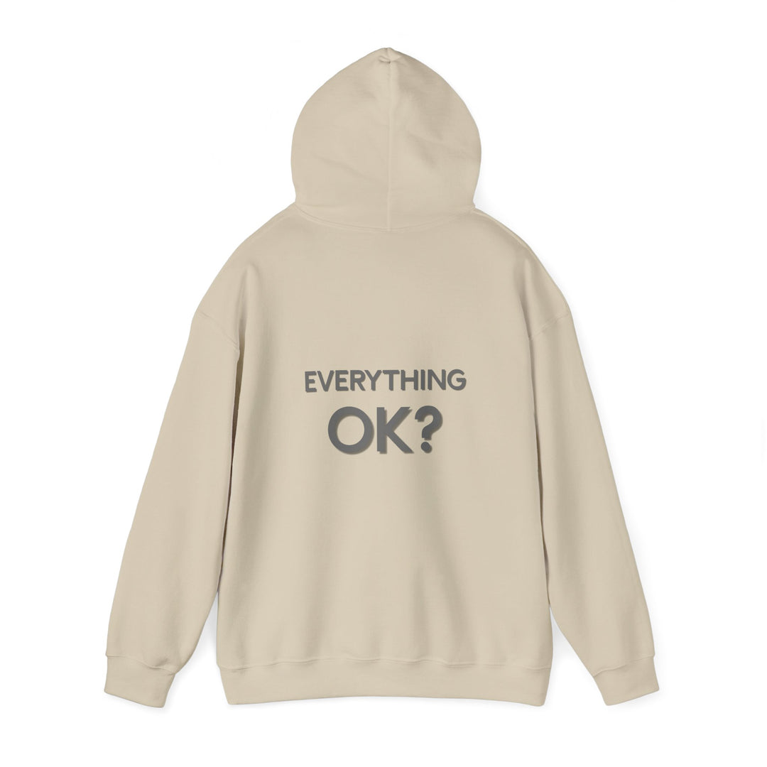 Everything Ok Hoodie, Simple Positive Statement Jacket