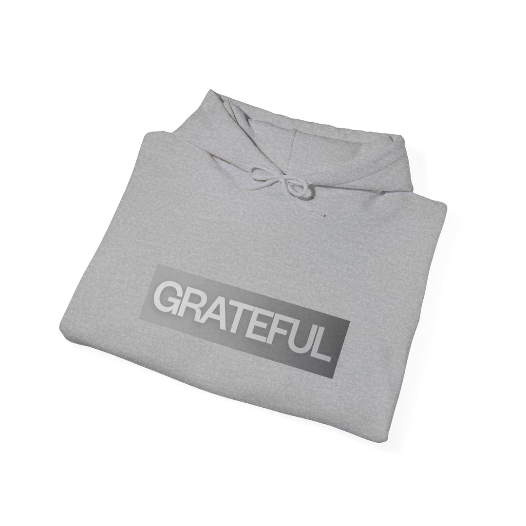 Grateful Heart Hoodie Jacket, Positive Affirmation Outerwear Gift