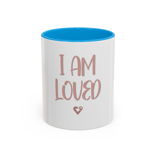 I AM LOVED – ORCA Coatings Ceramic Mug