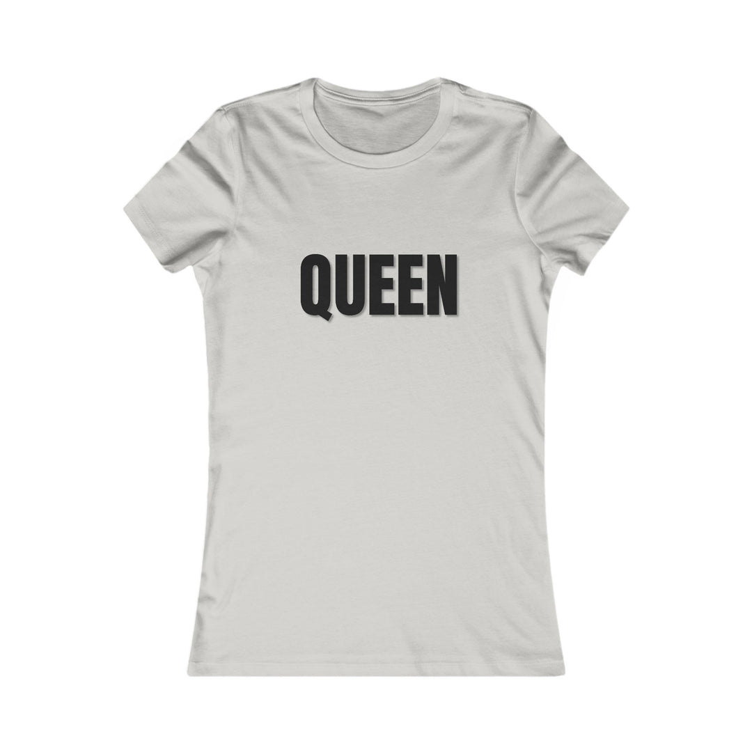 QUEEN, Bold Empowerment Graphic Tee for Women