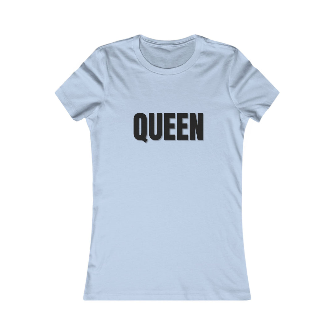 QUEEN, Bold Empowerment Graphic Tee for Women
