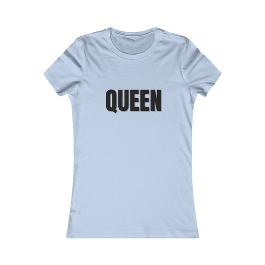 QUEEN, Bold Empowerment Graphic Tee for Women
