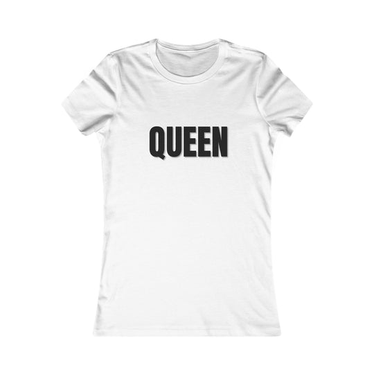 QUEEN, Bold Empowerment Graphic Tee for Women