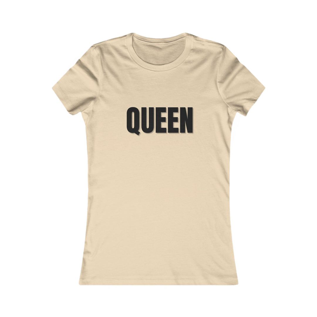QUEEN, Bold Empowerment Graphic Tee for Women