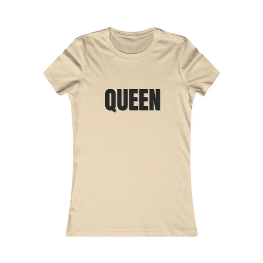 QUEEN, Bold Empowerment Graphic Tee for Women