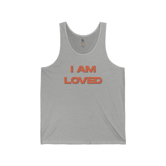 I AM LOVED - Mental Health Awareness Unisex Tank Top