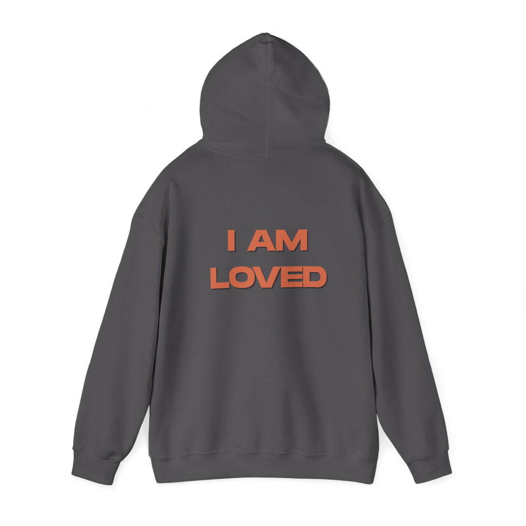 I AM LOVED Hoodie Jacket, Positive Affirmation and Self-Love Comfort