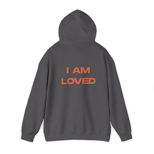 I AM LOVED Hoodie Jacket, Positive Affirmation and Self-Love Comfort