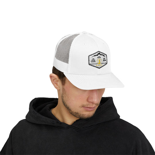 Be The Light - Trucker Hat - Leave Your Mark on Others | Snapback Trucker Cap | Outdoor Adventure Hat, Gift for Nature Lovers, Casual Style, Everyday Wear, Camping Accessory