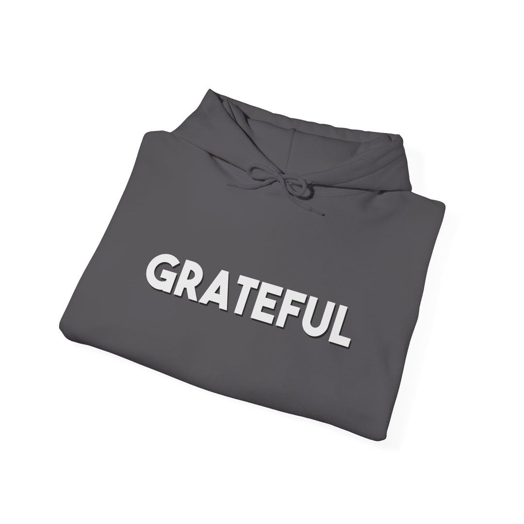 Grateful Hoodie, Gratitude and Grounded Mental Health Apparel