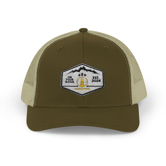Be The Light - Trucker Hat - Leave Your Mark on Others | Snapback Trucker Cap | Outdoor Adventure Hat, Gift for Nature Lovers, Casual Style, Everyday Wear, Camping Accessory