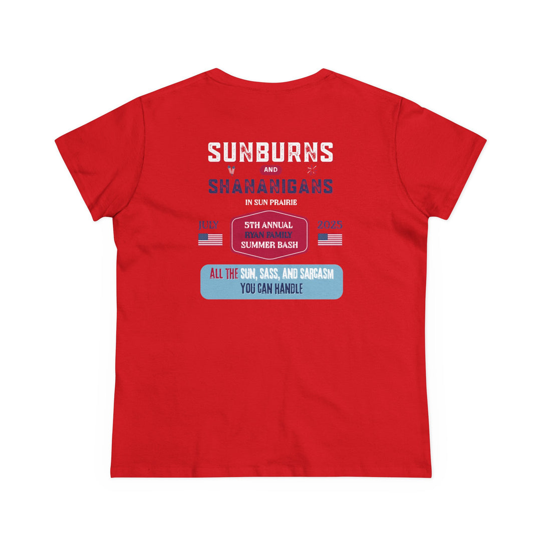 Ladies Comfort Ryan Family Summer Bash T-Shirt - July 2025