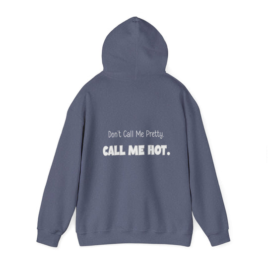 Call Me Hot Hoodie, Confident Empowering Statement Jacket