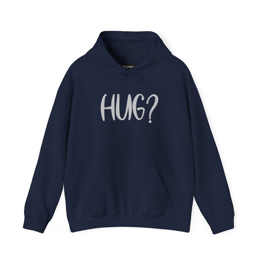Cozy Hug Hoodie Jacket, Feel the Comfort and Good Vibes Sweatshirt