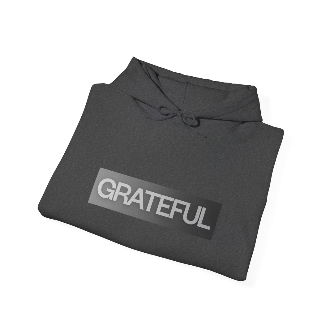 Grateful Heart Hoodie Jacket, Positive Affirmation Outerwear Gift