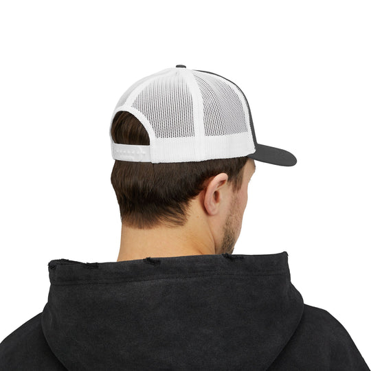 Charge The Storm - Face Your Fears Snapback Trucker Cap | Outdoor Adventure Hat, Gift for Nature Lovers, Casual Style, Everyday Wear, Camping Accessory
