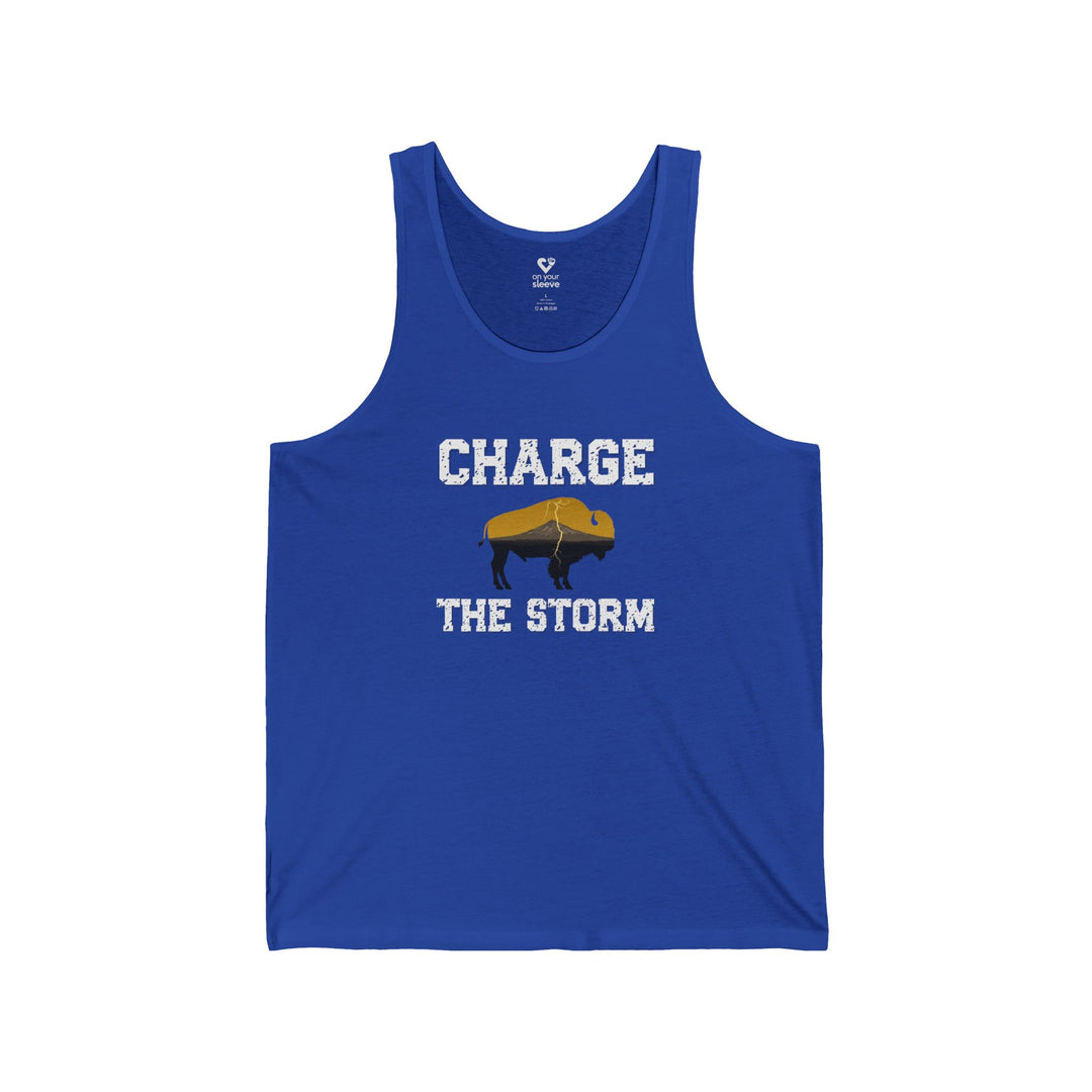 Charge The Storm, Mental Health Awareness Unisex Tank Top