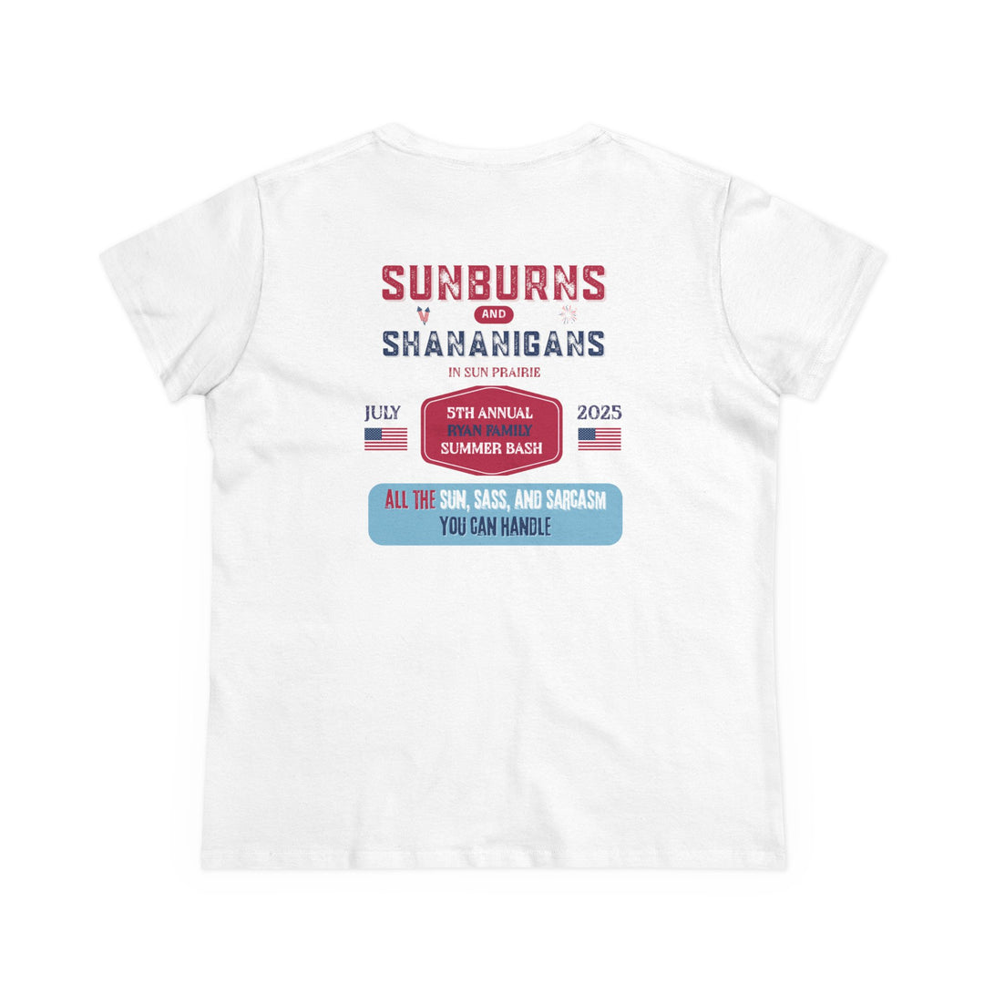 Ladies Comfort Ryan Family Summer Bash T-Shirt - July 2025