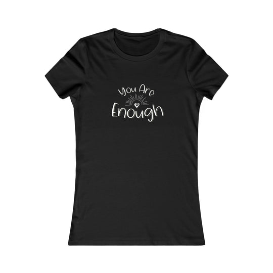You Are Enough Women's Tee, Empowering Mental Health Awareness Shirt