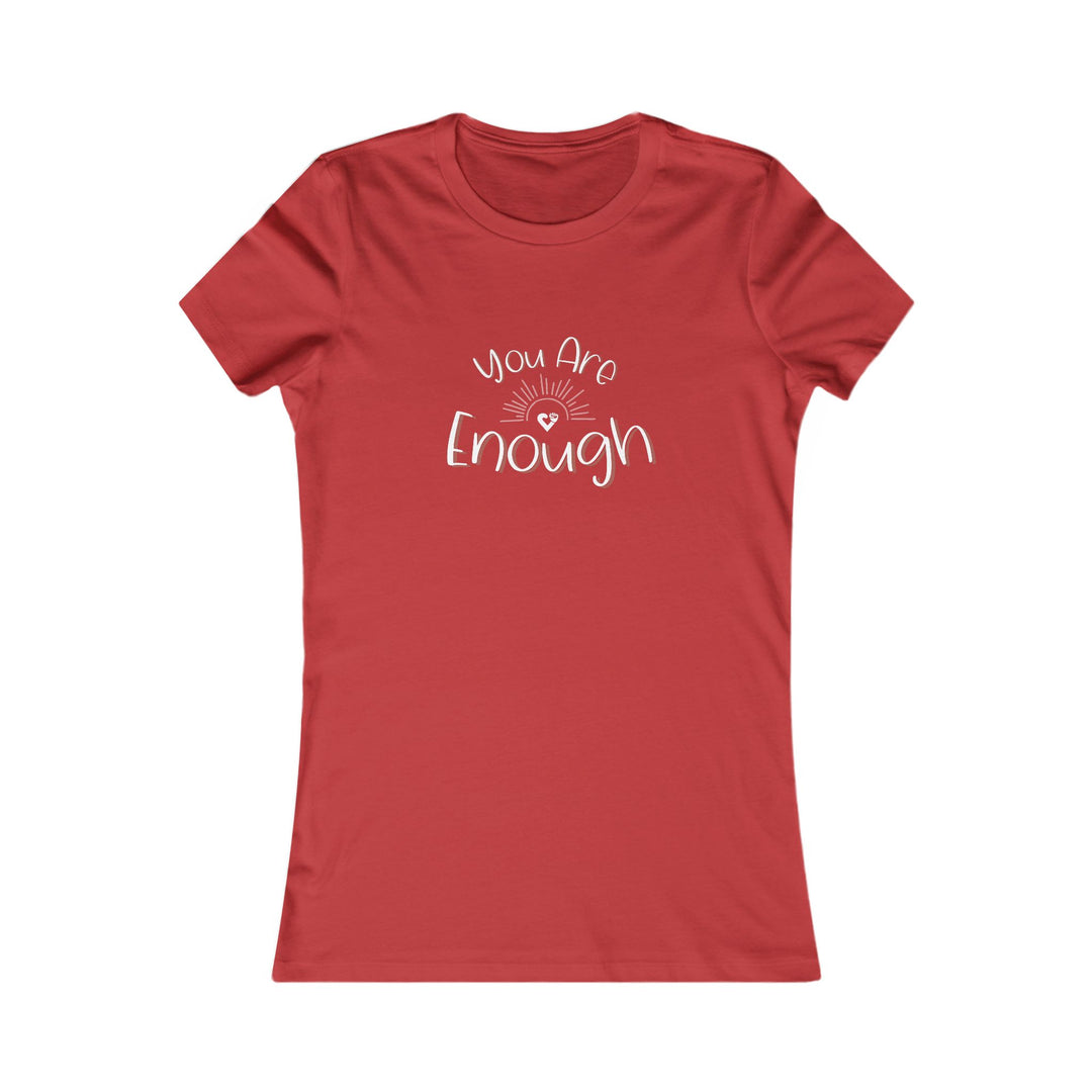 You Are Enough Women's Tee, Empowering Mental Health Awareness Shirt
