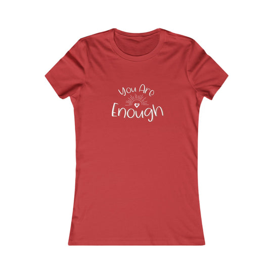 You Are Enough Women's Tee, Empowering Mental Health Awareness Shirt