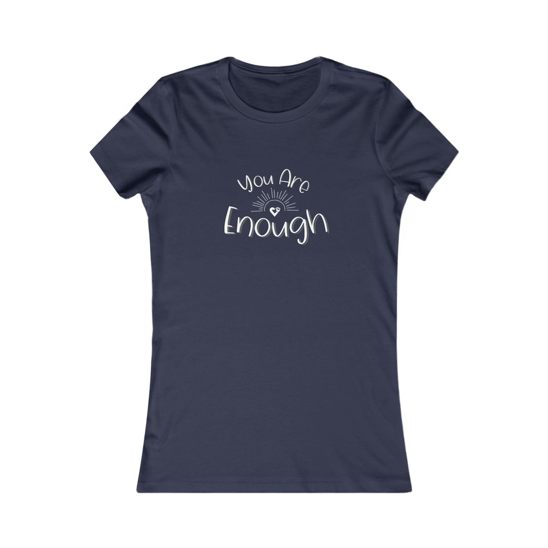 You Are Enough Women's Tee, Empowering Mental Health Awareness Shirt