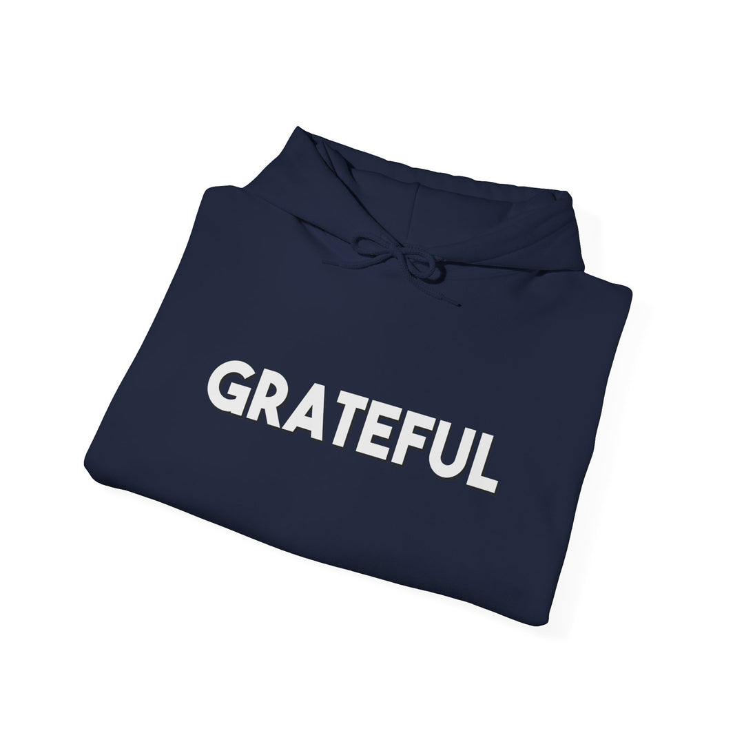 Grateful Hoodie, Gratitude and Grounded Mental Health Apparel