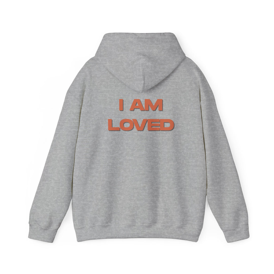 I AM LOVED Hoodie Jacket, Positive Affirmation and Self-Love Comfort