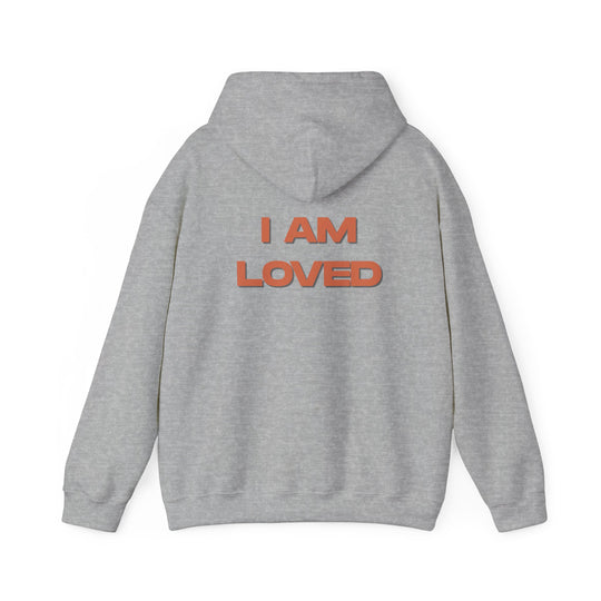 I AM LOVED Hoodie Jacket, Positive Affirmation and Self-Love Comfort