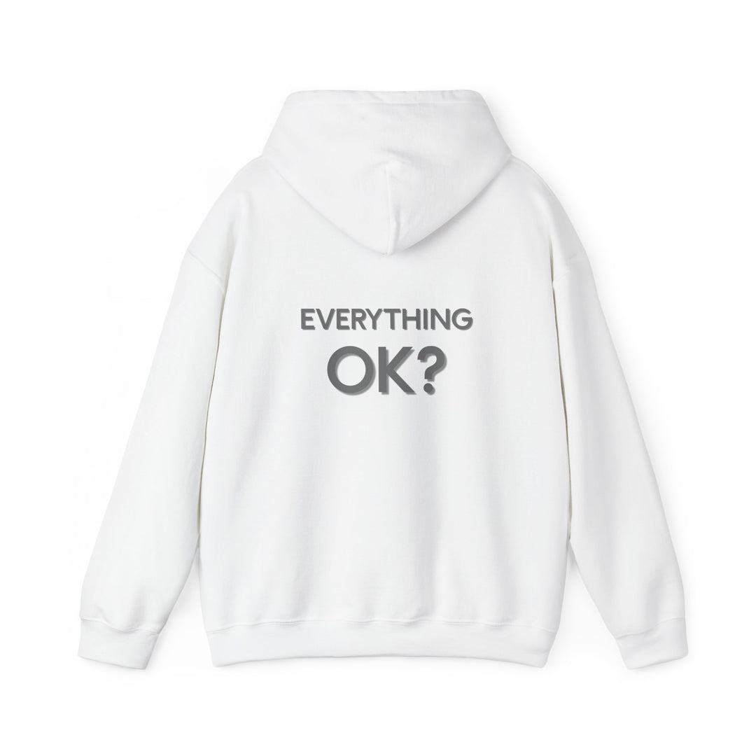 Everything Ok Hoodie, Simple Positive Statement Jacket