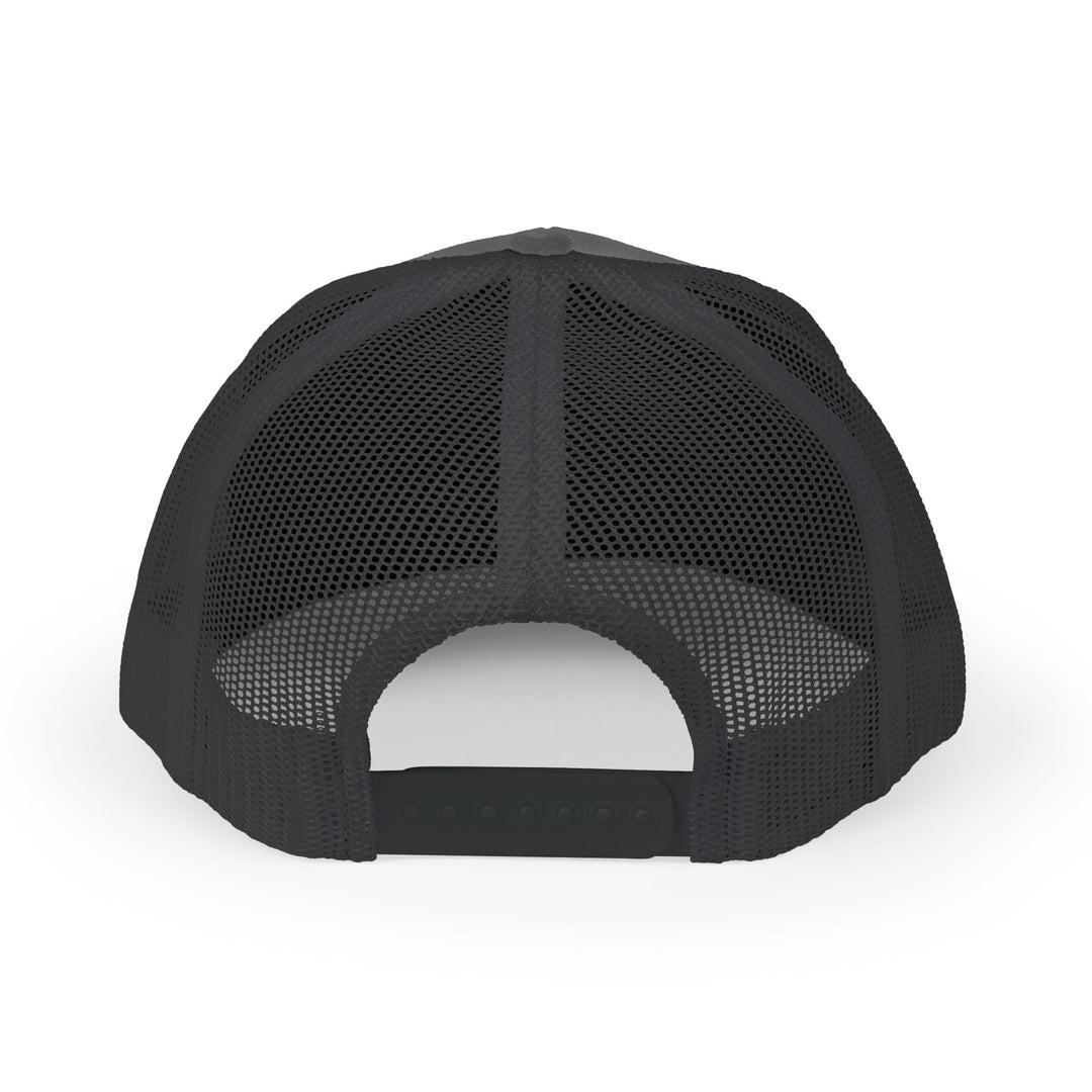 Charge The Storm - Face Your Fears Snapback Trucker Cap | Outdoor Adventure Hat, Gift for Nature Lovers, Casual Style, Everyday Wear, Camping Accessory