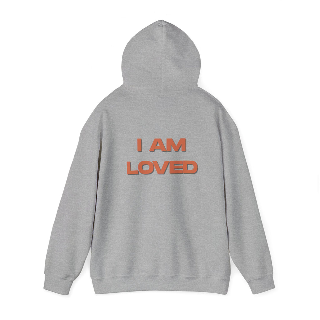 I AM LOVED Hoodie Jacket, Positive Affirmation and Self-Love Comfort