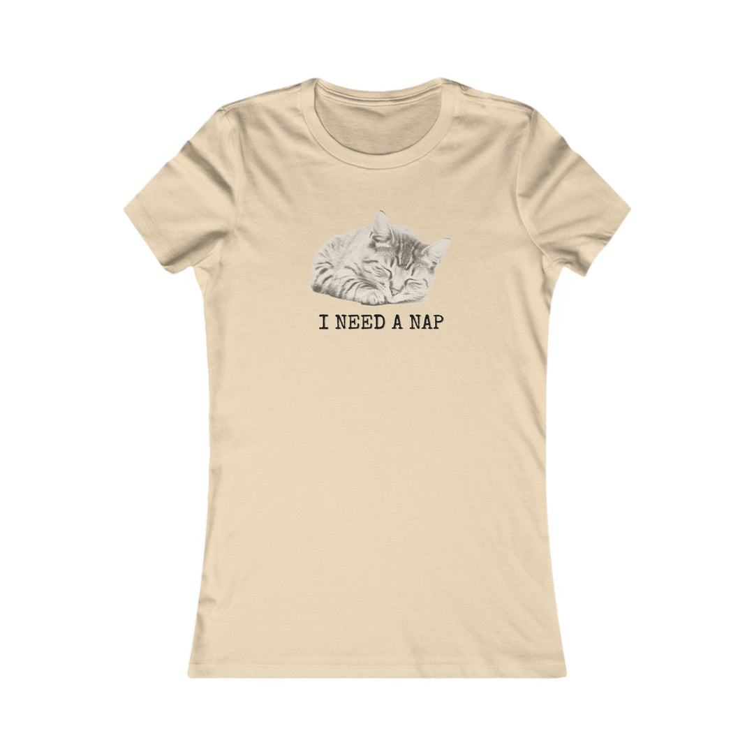 I Need a Nap. Funny Relatable Shirt for Tired Women