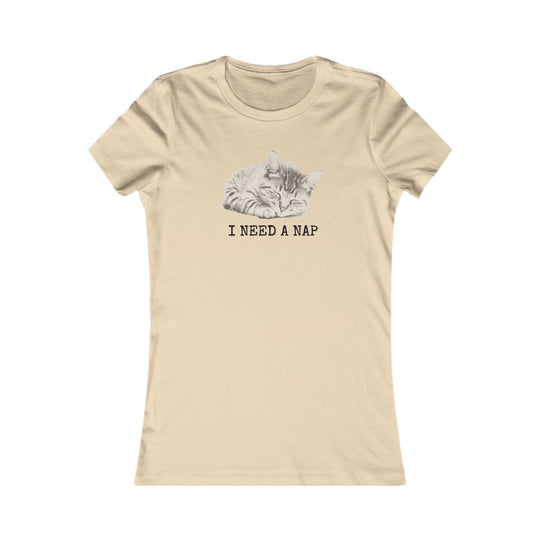 I Need a Nap. Funny Relatable Shirt for Tired Women