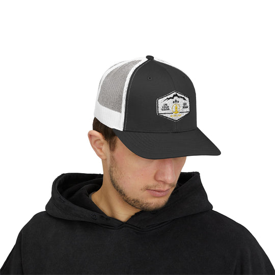 Be The Light - Trucker Hat - Leave Your Mark on Others | Snapback Trucker Cap | Outdoor Adventure Hat, Gift for Nature Lovers, Casual Style, Everyday Wear, Camping Accessory