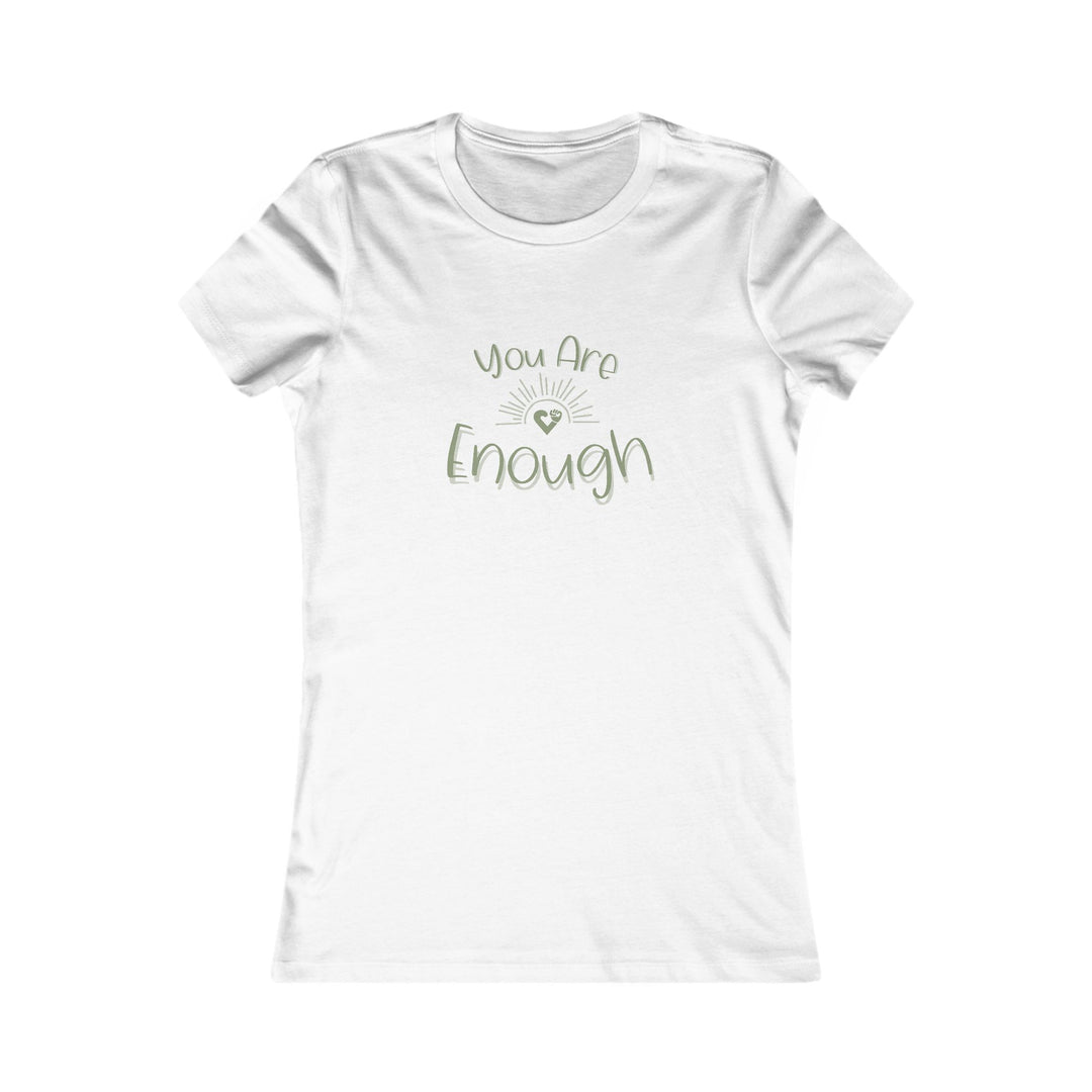 You Are Enough Women's Tee, Empowering Mental Health Awareness Shirt