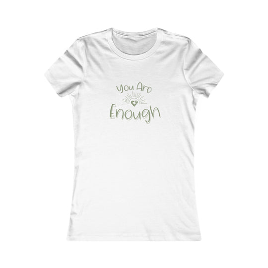 You Are Enough Women's Tee, Empowering Mental Health Awareness Shirt
