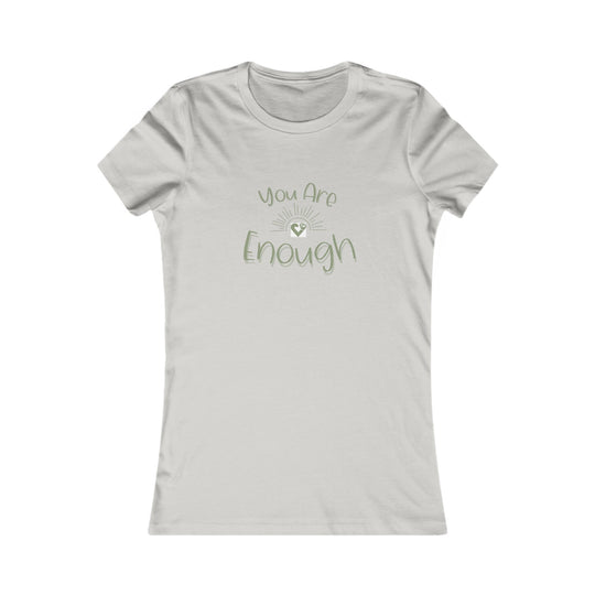 You Are Enough Women's Tee, Empowering Mental Health Awareness Shirt