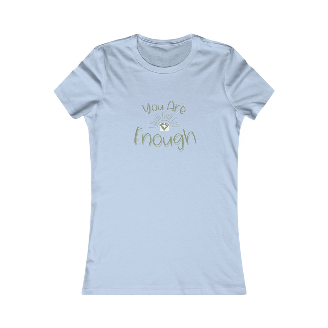 You Are Enough Women's Tee, Empowering Mental Health Awareness Shirt